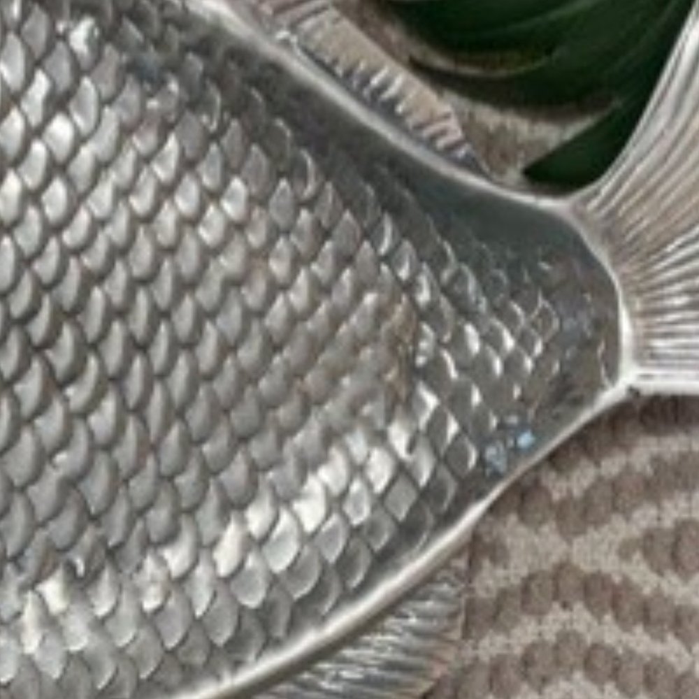 Large Silver Fish Serving Tray - Picture 10 of 10